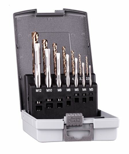 HSS tappen voorboren set M3-M12 | Noga Tools HSS tappen voorboren set M3-M12 | Noga Tools